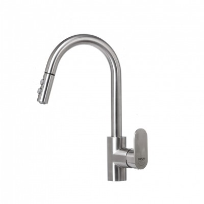 pull-out sprayer kitchen faucet whole world hot sale best price stainless steel material high quality 360 rotate keep health